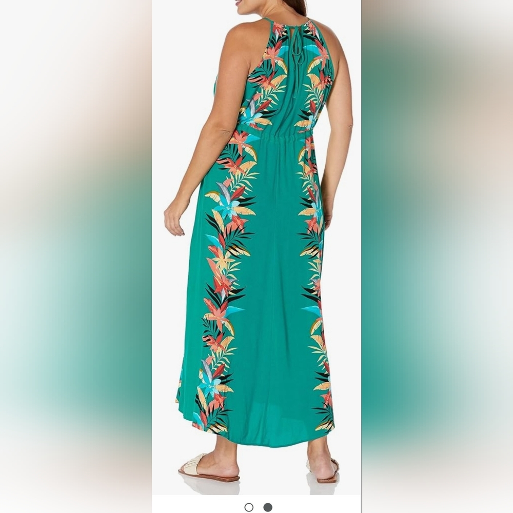 Maxi Diana halter neck dress.